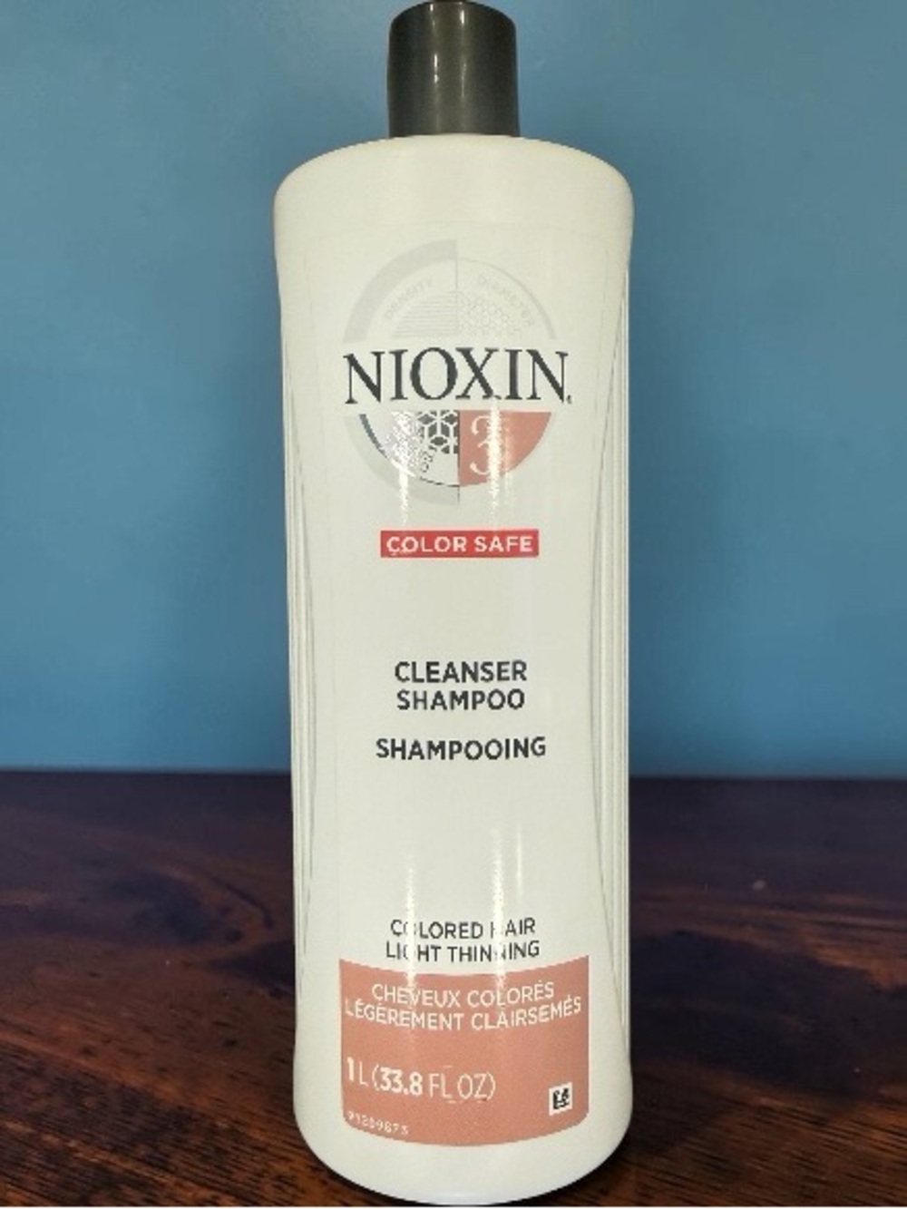 Nioxin 3 Cleanser Shampoo for Colored Hair HUGE 33.8 OZ NEW